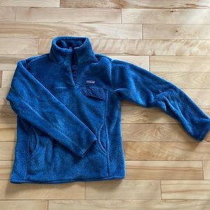Blue Patagonia fleece